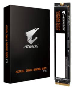 GIGABYTE AG450E2TB-G internal solid state drive 2 TB M.2 PCI Express 4.0 NVMe 3D TLC NAND