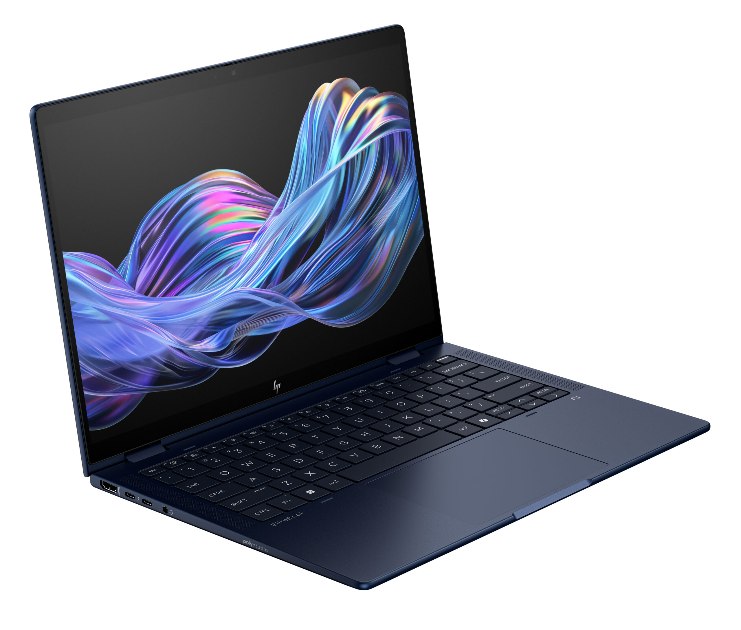 HP EliteBook X Flip G1i AI UMA Ultra 7 258V+32GB Blue X Flip G1i / 14.0 inch / 1TB PCIe NVMe Value / W11p/ 1 Yr Warranty QWERTZU - Afbeelding 2