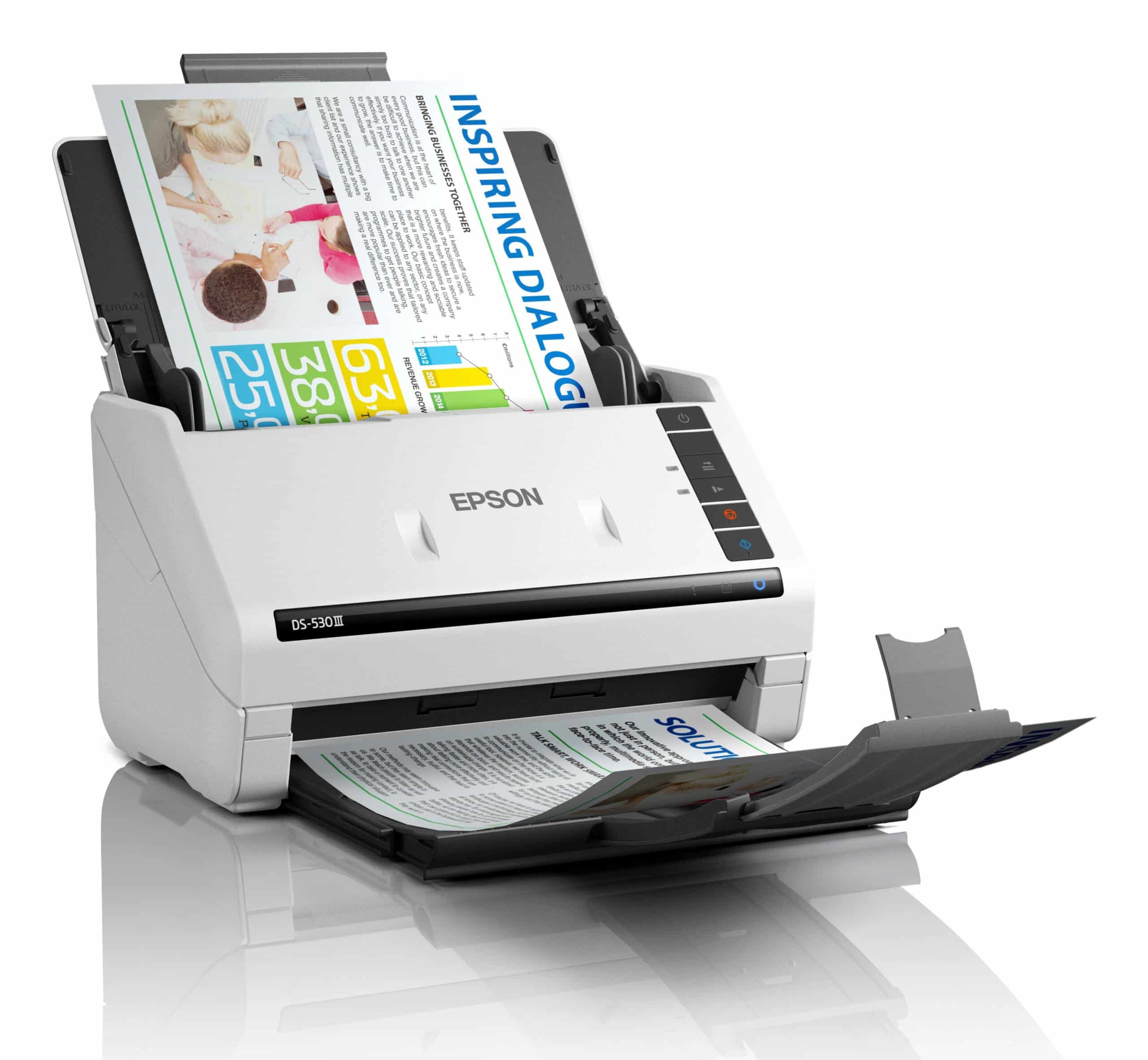 Epson WorkForce DS-530III Paginascanner 600 x 600 DPI A4 Wit - Afbeelding 4