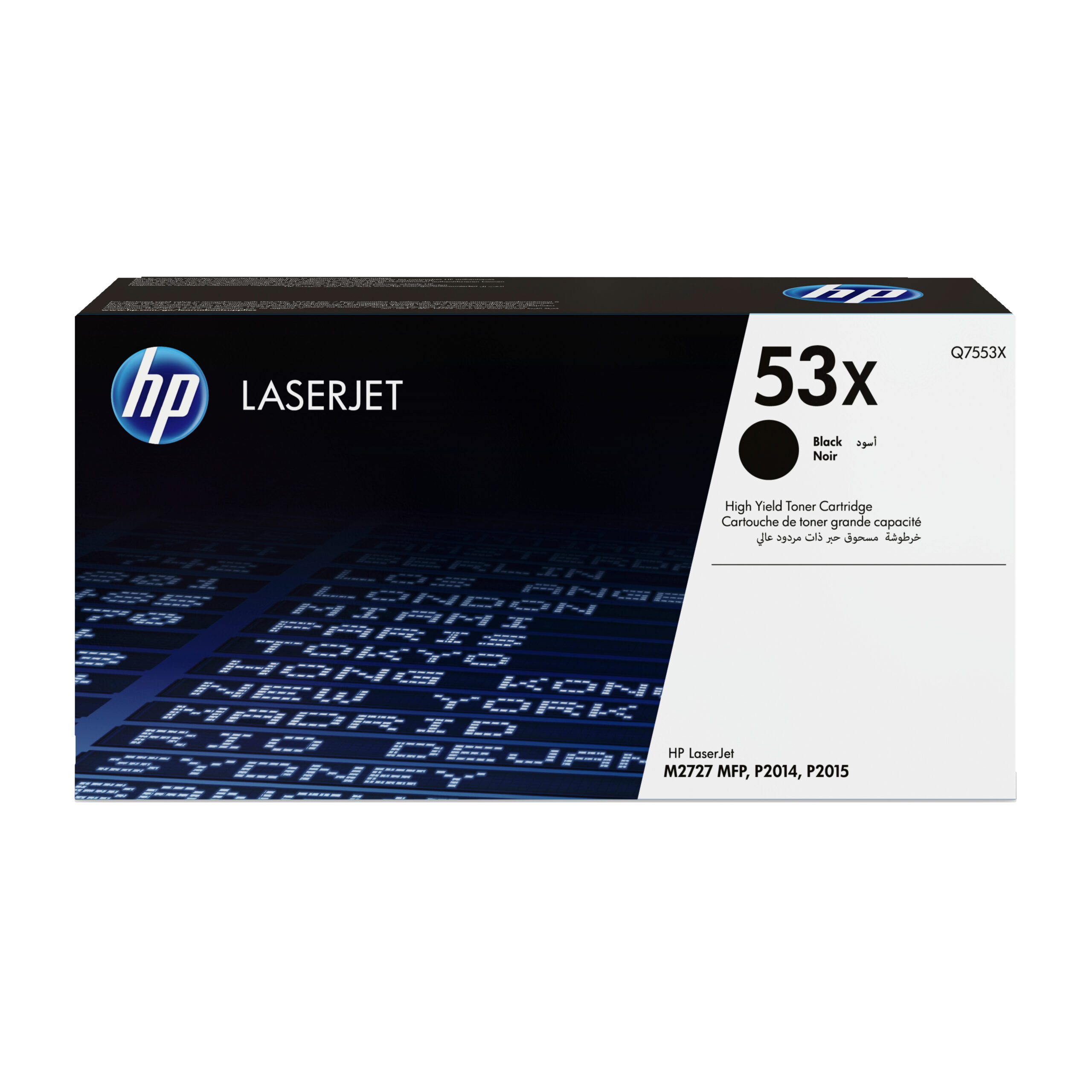 HP 53X originele high-capacity zwarte LaserJet tonercartridge
