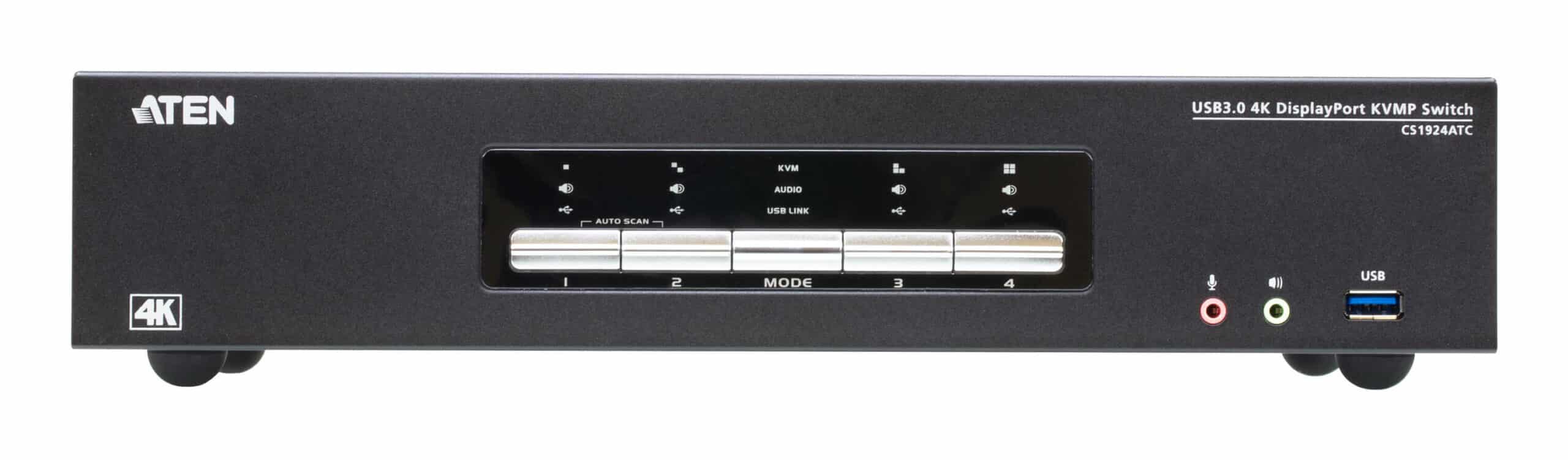 ATEN CS1924ATC KVM-switch Zwart - Afbeelding 2