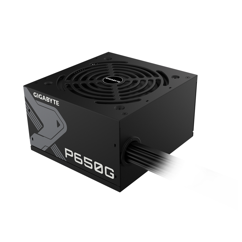 GIGABYTE GP-P650G power supply unit 650 W 20+4 pin ATX ATX Zwart - Afbeelding 3