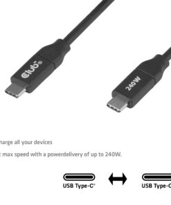 CLUB3D USB-C veilige kabel 240W zonder dataoverdracht 2m/6,56ft - Afbeelding 4