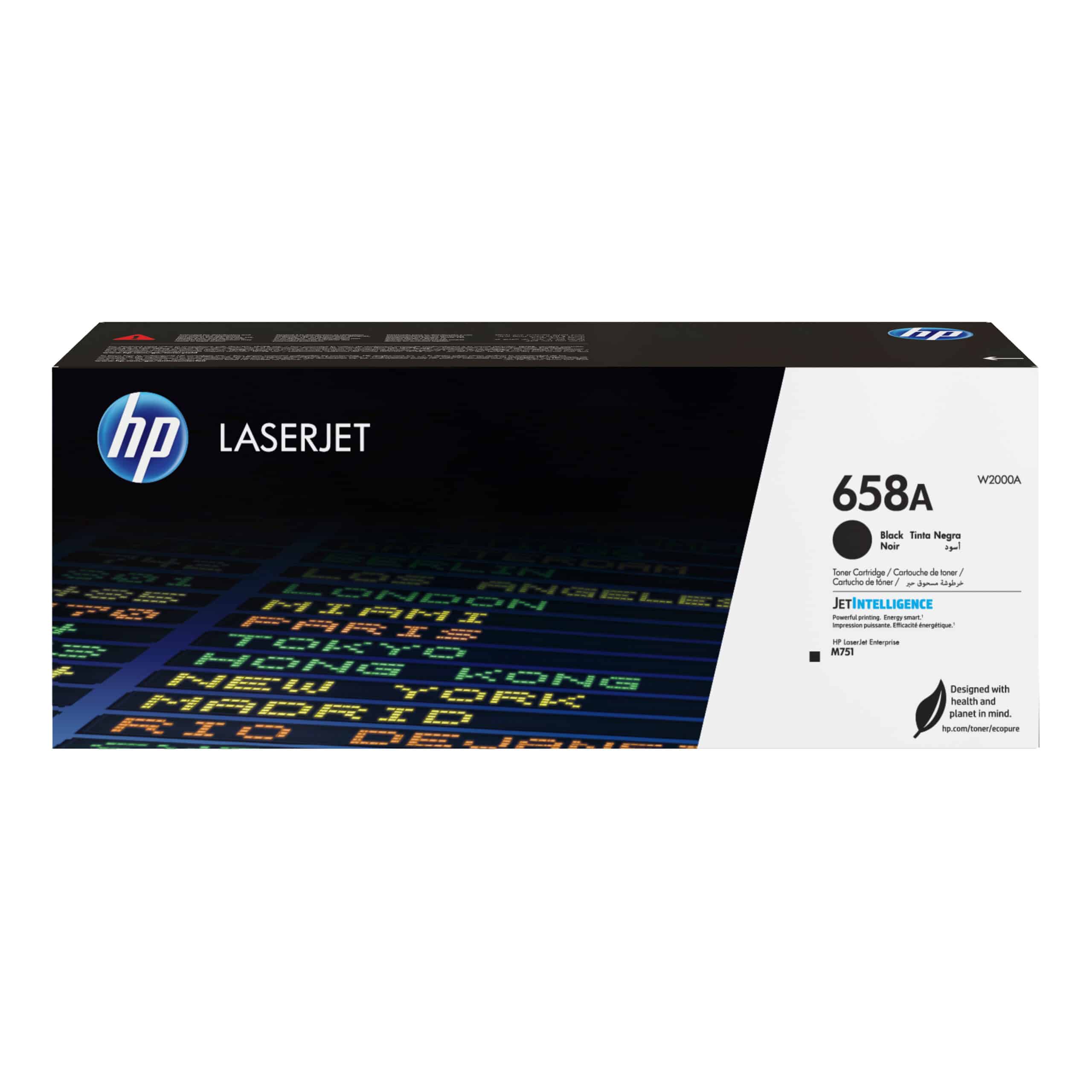HP 658A originele zwarte LaserJet tonercartridge