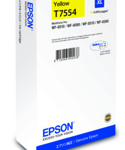 Epson C13T75544N inktcartridge 1 stuk(s) Origineel Hoog (XL) rendement Geel