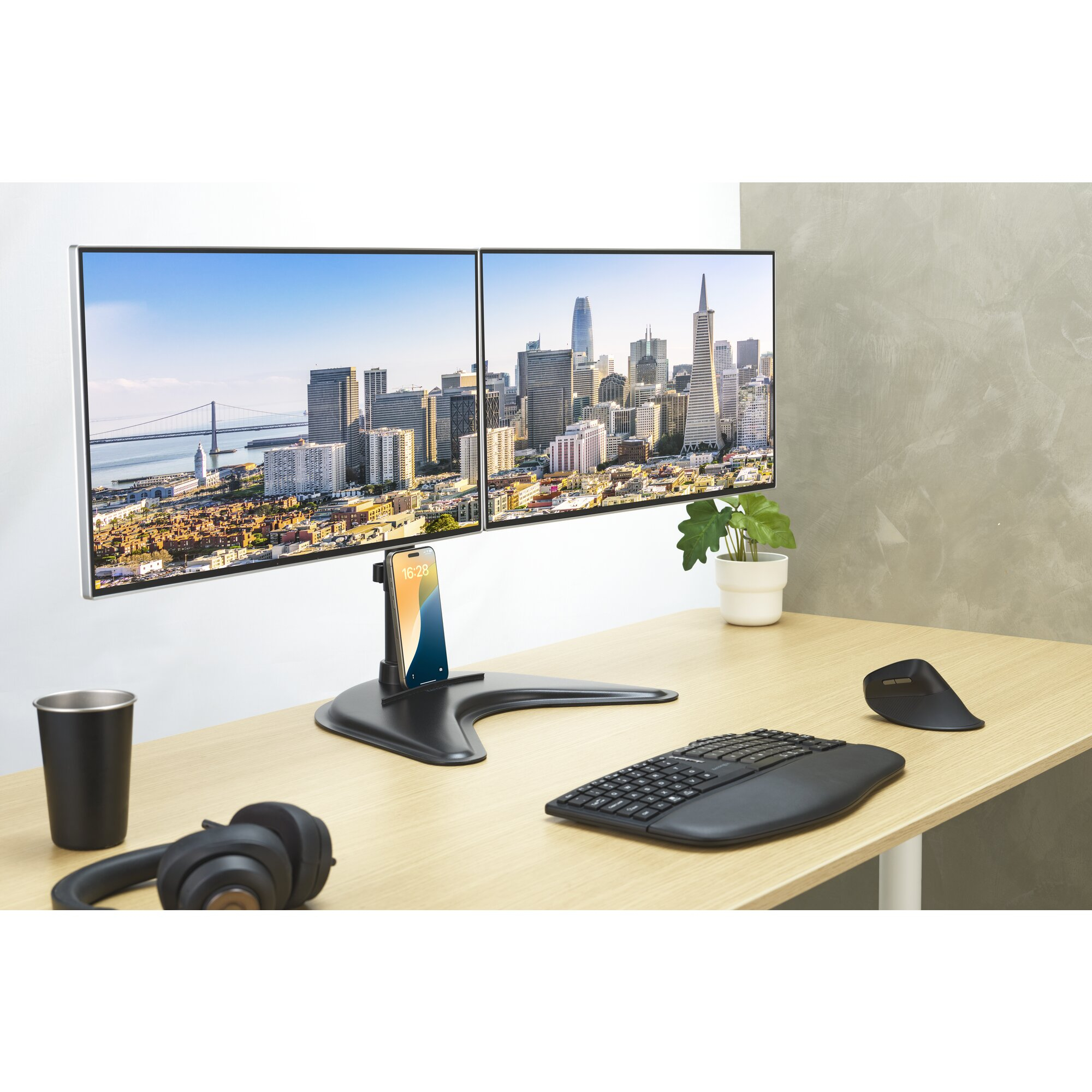 Kensington SmartFit Ergo Freestanding Dual Monitor Stand - Afbeelding 2