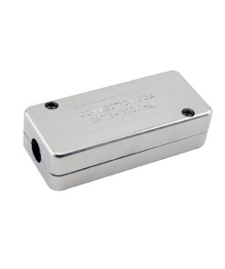 Equip 13562307101 Cat.6A Shielded Junction Box, Cat6a, Ea, Silver, 84 mm, 37 mm
