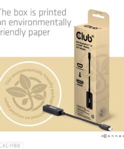 CLUB3D Mini DisplayPort™ 1.4 to HDMI™ 8K60Hz M/F Adapter - Afbeelding 7