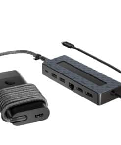 HP Universal USB-C-hub- en laptopladercombinatie - Afbeelding 4
