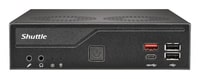 Shuttle Slim PC DH810, S1851, 1x HDMI (2.1), 1x DP, 1x USB-C (DP), 1x 2.5", 2x M.2, 2x LAN (Intel 1G + 2.5G), 2x COM, 24/7 permanent gebruik, incl. VESA Barebone - Afbeelding 2