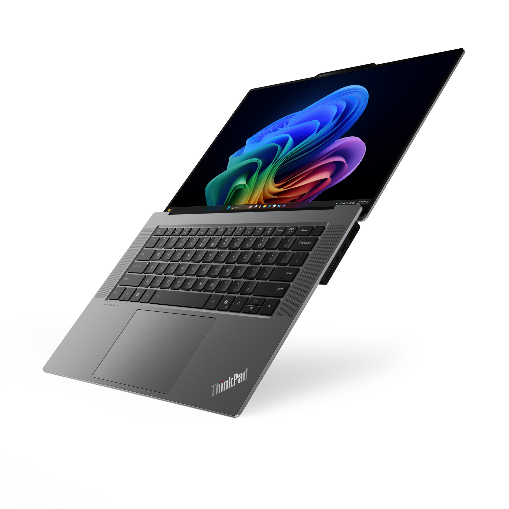 Lenovo ThinkPad X9-15p Gen 1 Aura Edition Copilot+ PC Intel Core Ultra X7 358H Laptop 38,9 cm (15.3") Touchscreen 2.8K 32 GB LPDDR5x-SDRAM 1 TB SSD Wi-Fi 7 (802.11be) Windows 11 Pro Belgisch Grijs - Afbeelding 6