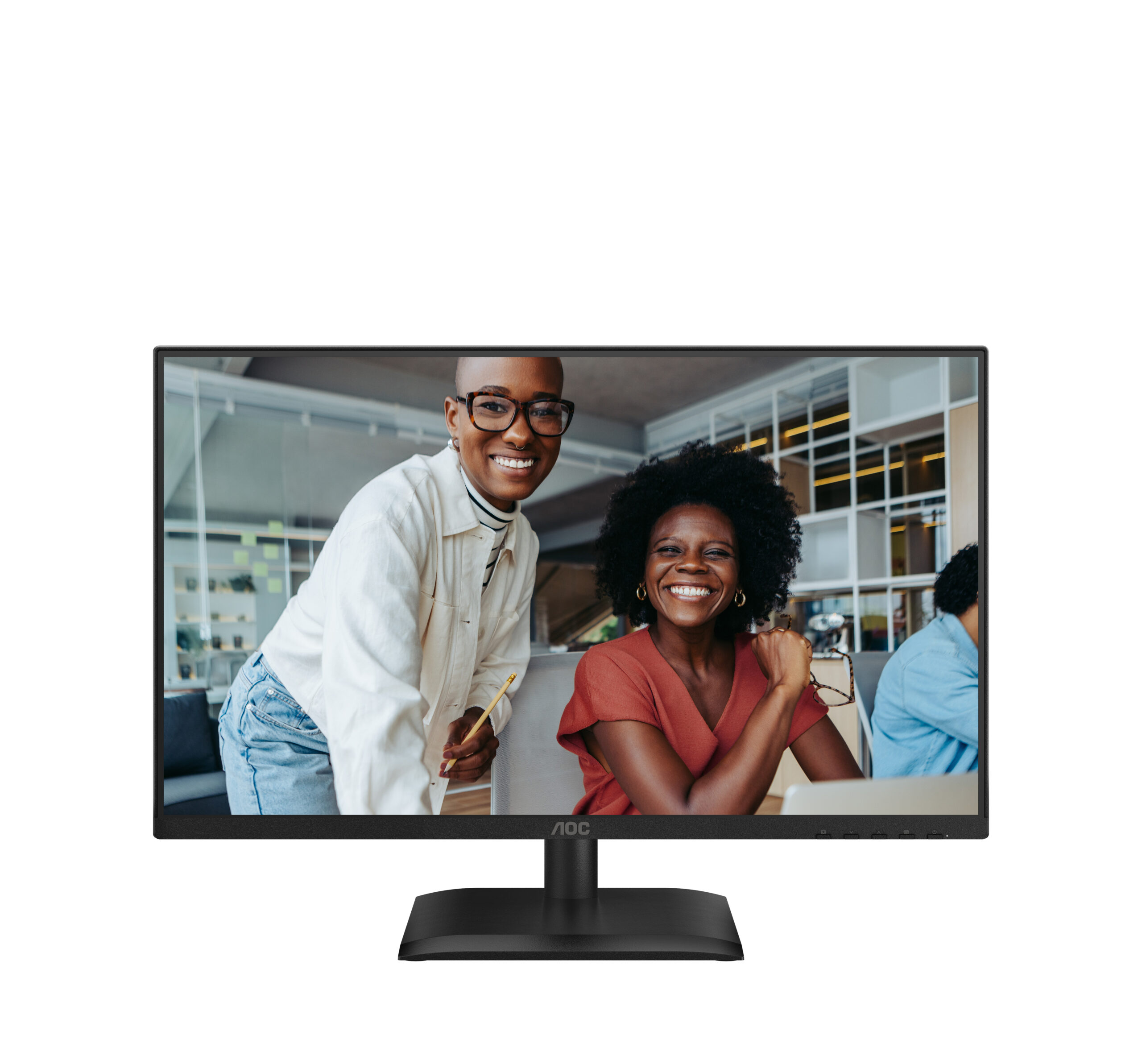 AOC E4 24E4CV computer monitor 60,5 cm (23.8") 1920 x 1080 Pixels Full HD LED Zwart - Afbeelding 7