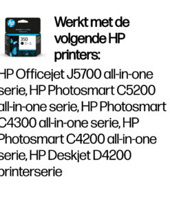 HP 350 originele zwarte inktcartridge