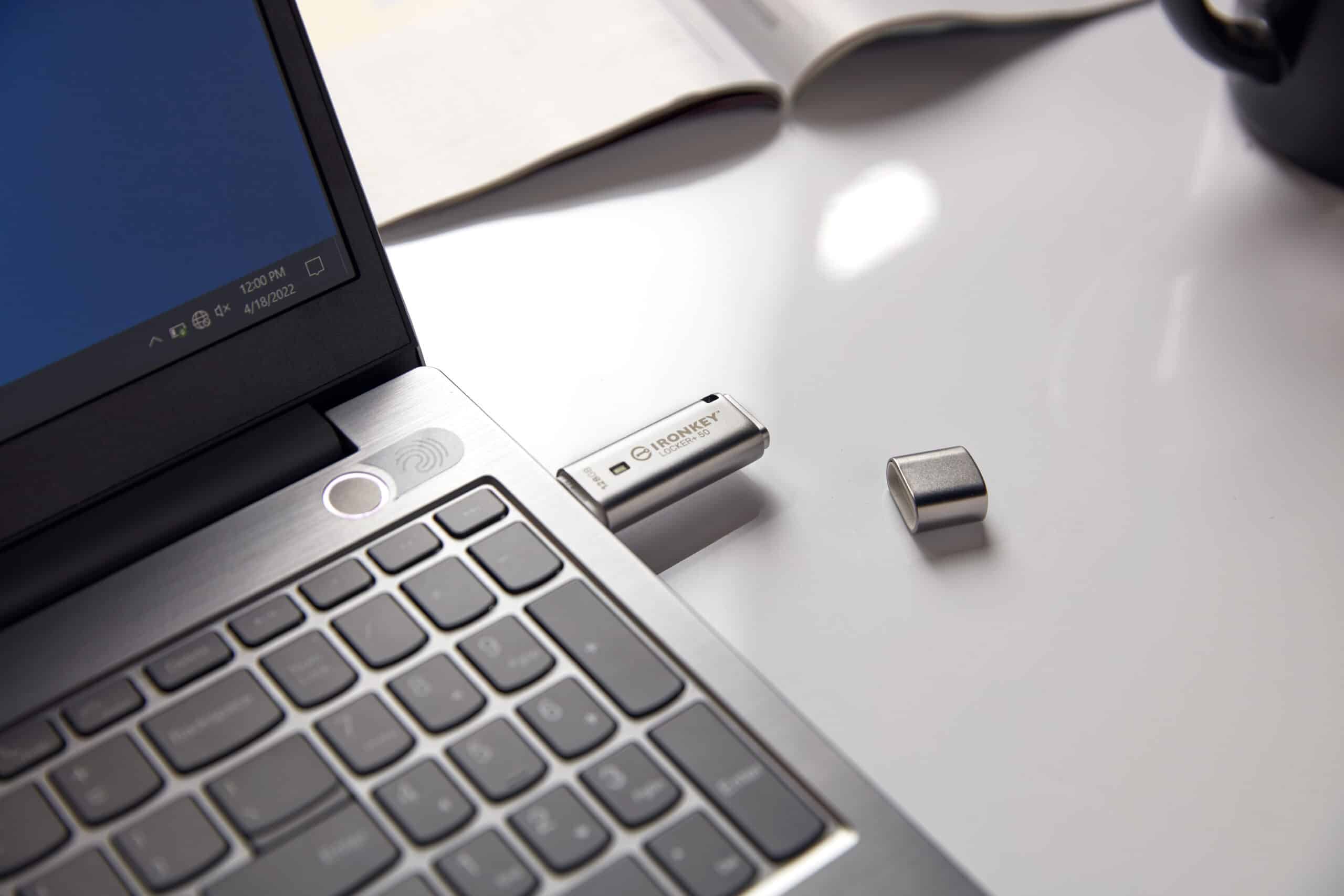 Kingston Technology IronKey 128GB IKLP50 AES USB, met 256-bits versleuteling - Afbeelding 8