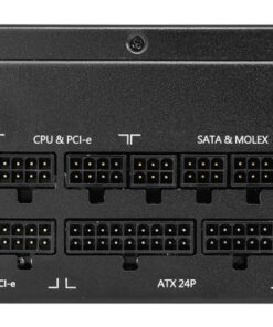 MSI MAG A1000GL PCIE5 power supply unit 1000 W 24-pin ATX ATX Zwart - Afbeelding 3