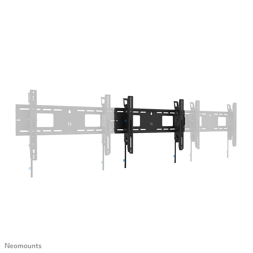 Neomounts WL35-750BL16 Heavy Duty TV wall mount, 86", 100x100 mm, 600x400 mm, -15 - 15°, Black - Afbeelding 3