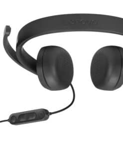 Lenovo 4XD1P83425 hoofdtelefoon/headset Bedraad Hoofdband Oproepen/muziek USB Type-A Zwart - Afbeelding 6