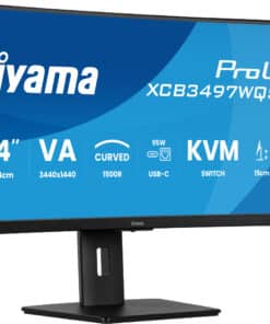 iiyama ProLite XCB3497WQSNP-B1 computer monitor 86,4 cm (34") 3440 x 1440 Pixels UltraWide Quad HD LED Zwart - Afbeelding 4