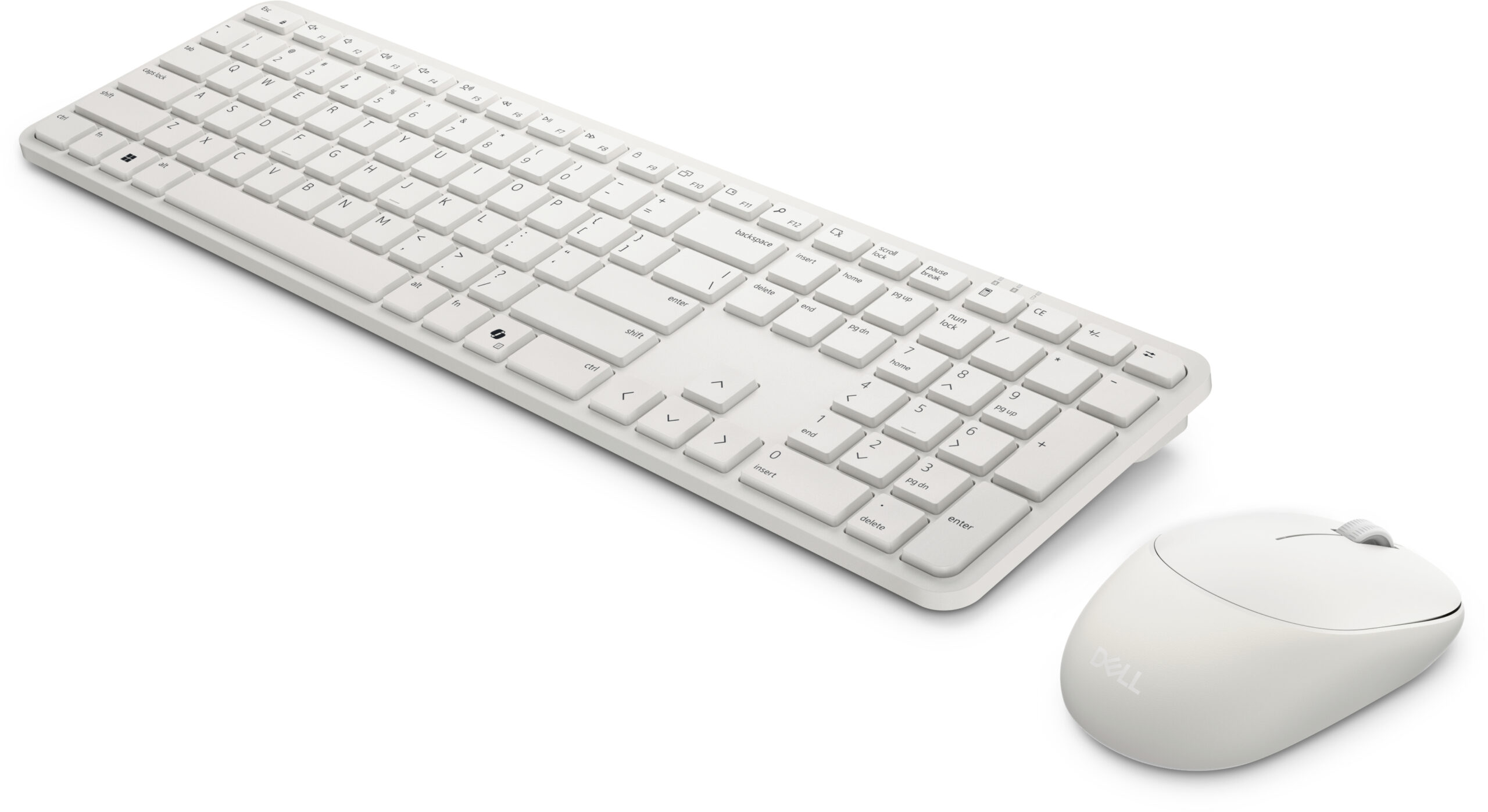 DELL Pro 5 KM526 toetsenbord Inclusief muis Thuis/Werk RF Draadloos QWERTY US International Wit - Afbeelding 3