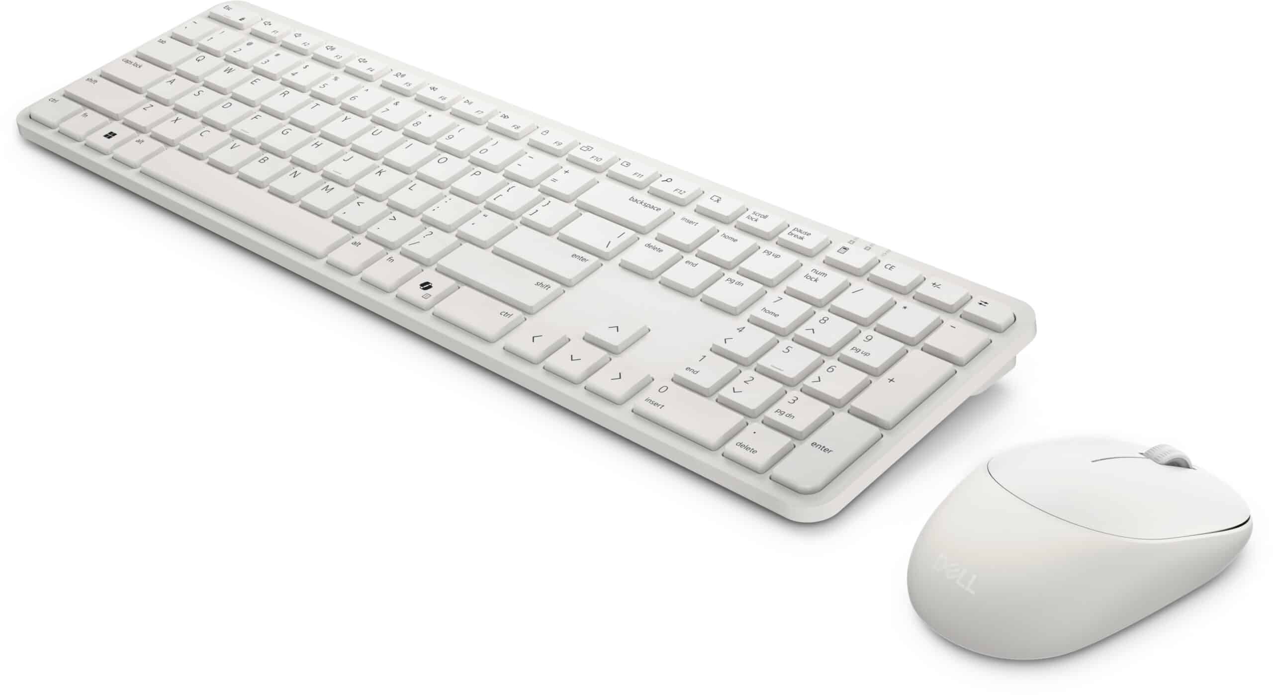 DELL Pro 5 KM526 toetsenbord Inclusief muis Thuis/Werk RF Draadloos AZERTY Belgisch Wit - Afbeelding 3