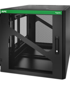 APC NetShelter WX AR112SM - 19inch Wand patchkast, 12U/HE, 800MM diep, Zijmontage, Gemonteerd