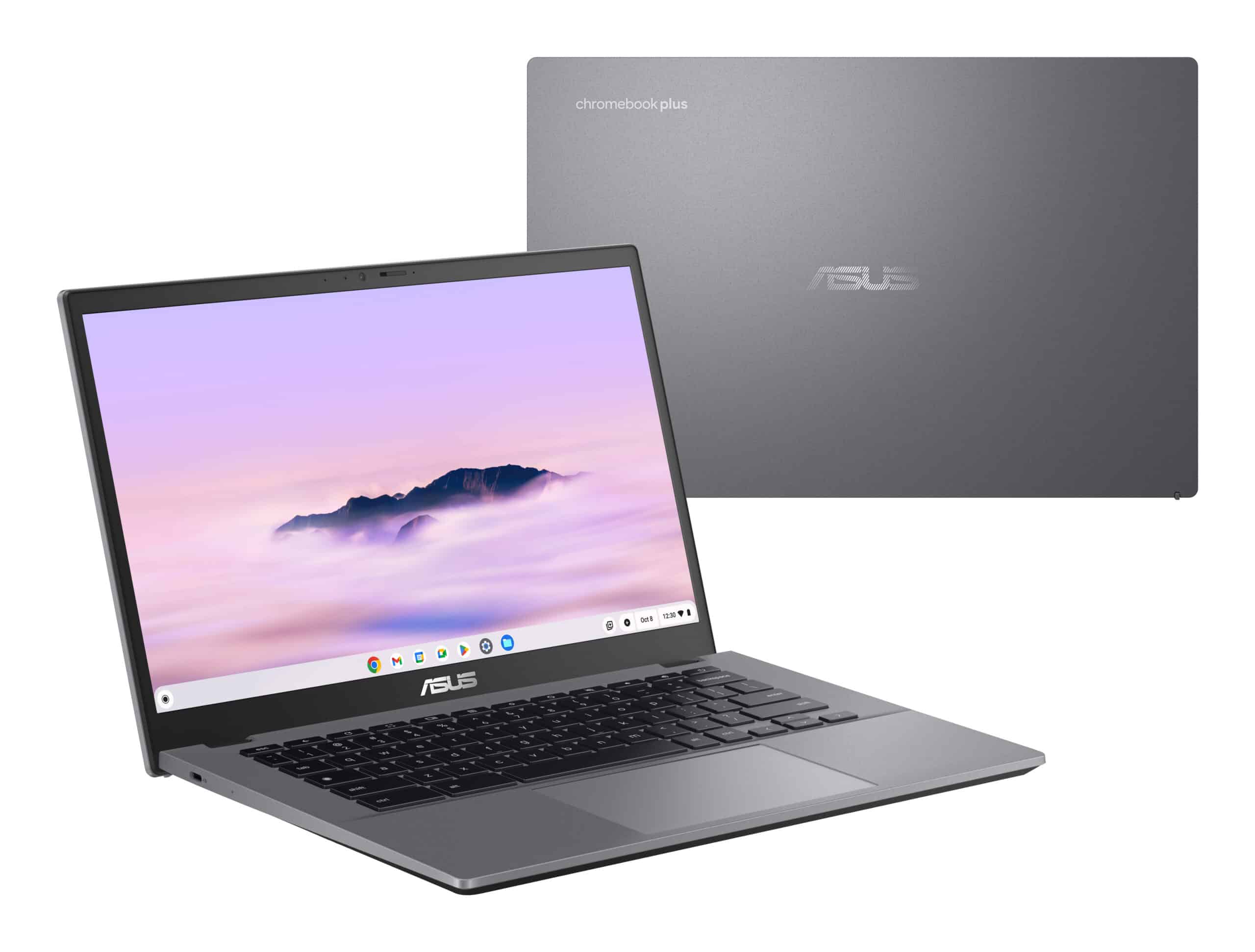 ASUS Chromebook Plus CX34 CX3402CVA-PQ0560 Intel® Core™ i3 i3-1315U 35,6 cm (14") Full HD 8 GB LPDDR5x-SDRAM 128 GB UFS Wi-Fi 6E (802.11ax) ChromeOS Belgisch Grijs - Afbeelding 5