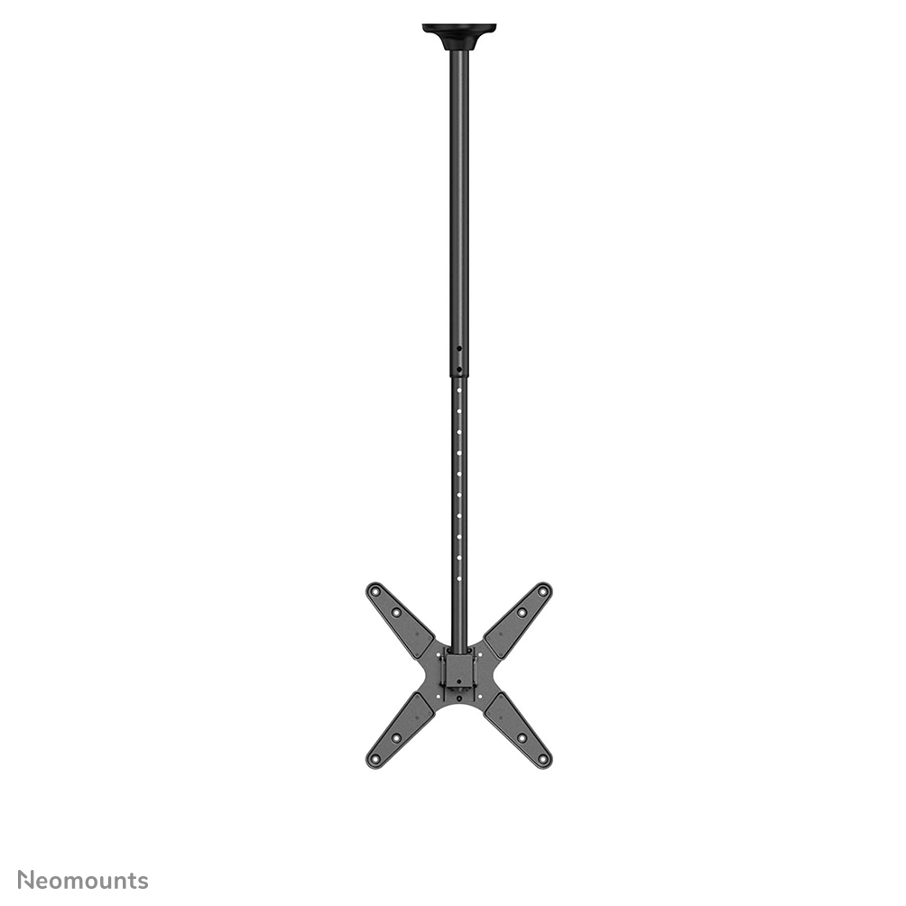 Neomounts FPMA-C340BLACK Flat Screen Ceiling Mount, 32-75", 50 kg, 100x100/ 400x400 mm, B - Afbeelding 7