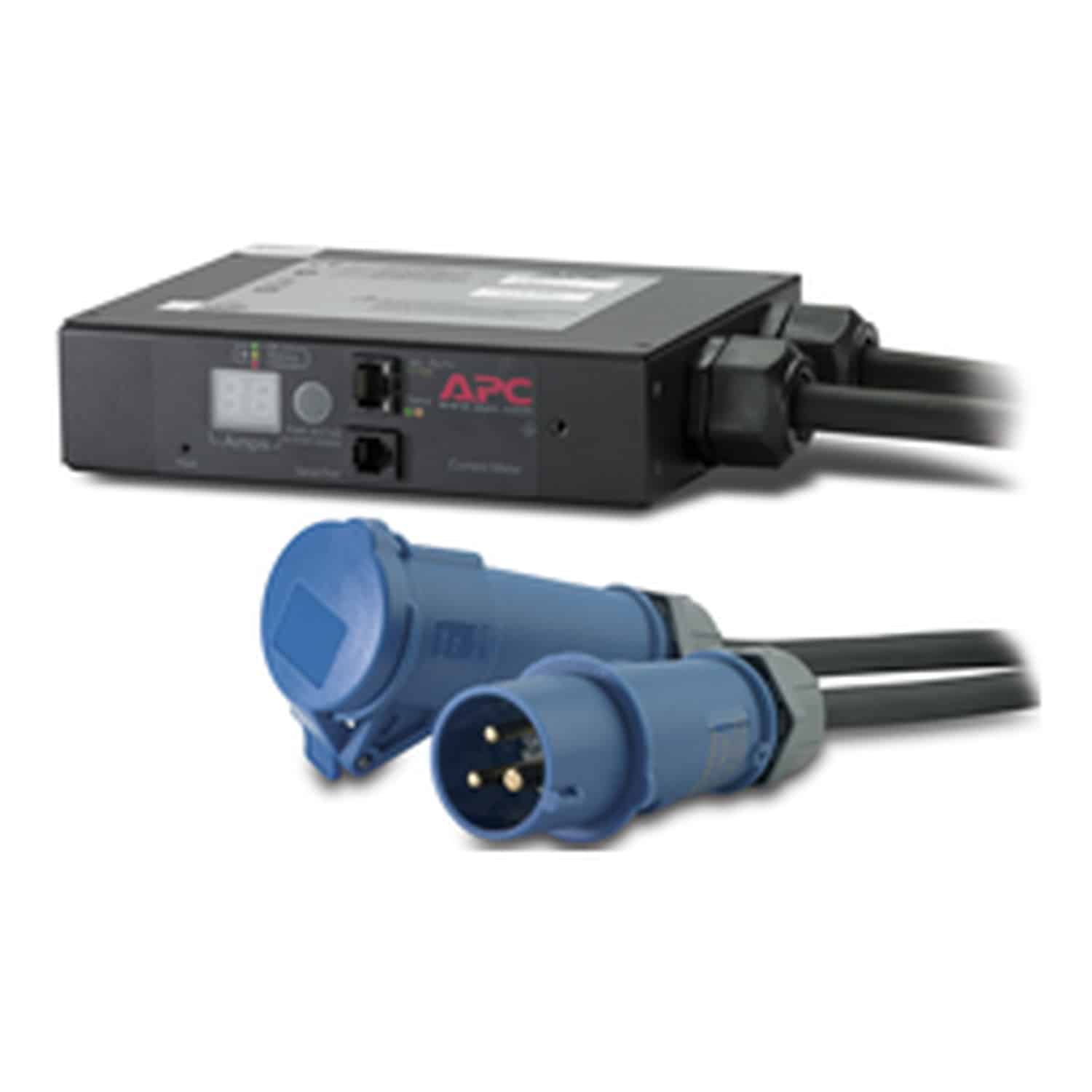 APC In-Line-stroommeter, 16 A, 230 V, IEC309-16 A, 2P+G