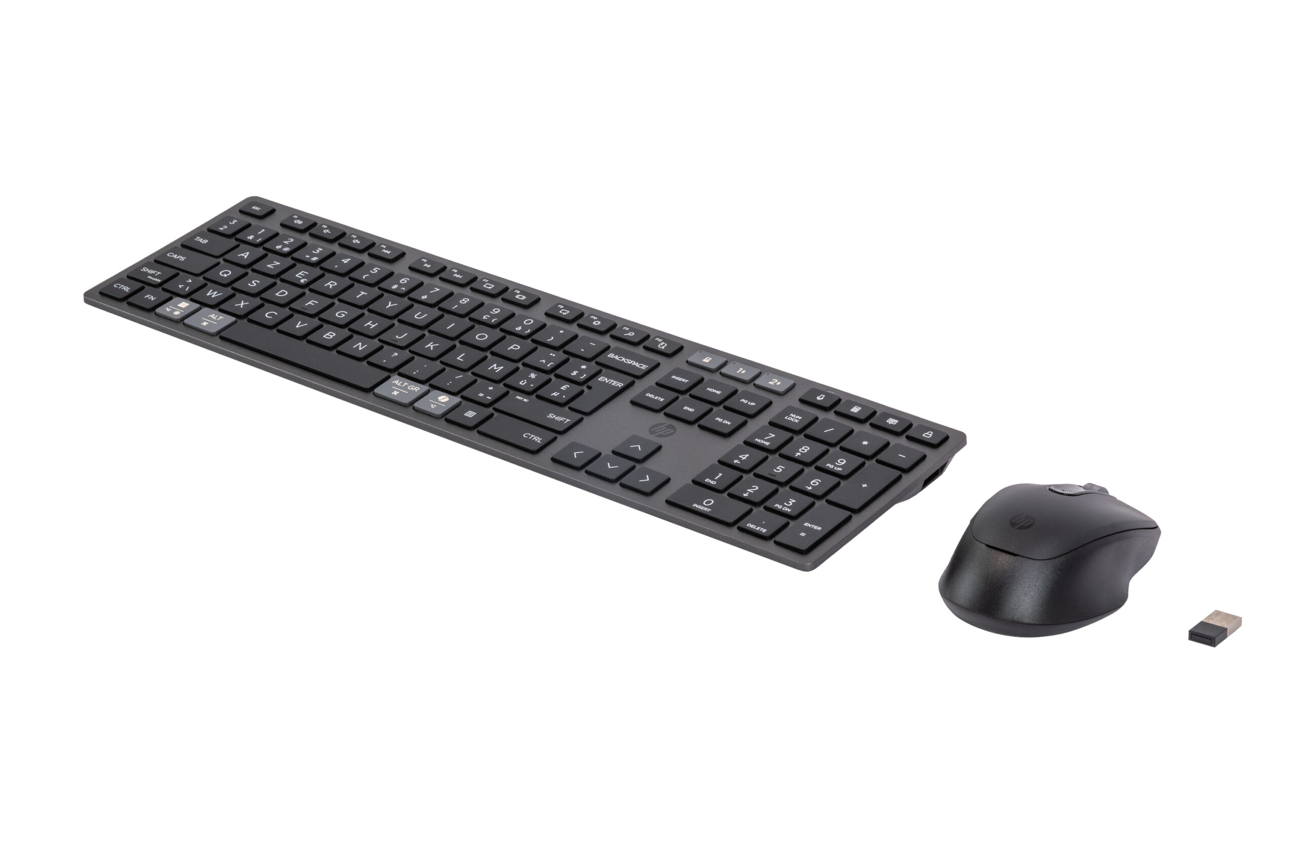 HP 720 Multi-Device Rechargeable Wireless Keyboard and Mouse Combo