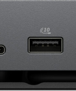 DELL WD25 Bedraad USB 3.2 Gen 2 (3.1 Gen 2) Type-C Zwart - Afbeelding 2