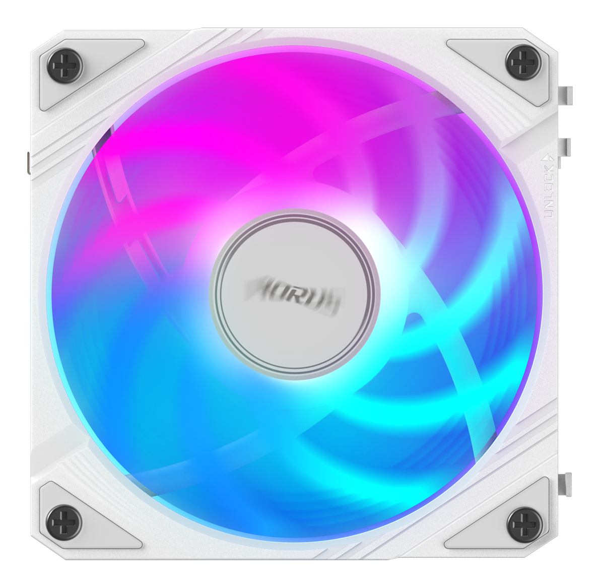 GIGABYTE AORUS EZ CHAIN FAN 120 ICE Moederbord Ventilator 12 cm Wit 1 stuk(s) - Afbeelding 2