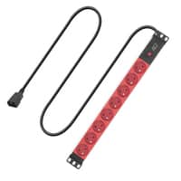 ACT Stekkerdoos PDU 19" C14 IEC60320 8-voudig type E, 3m H05VV-F 3G1.0 - Afbeelding 5