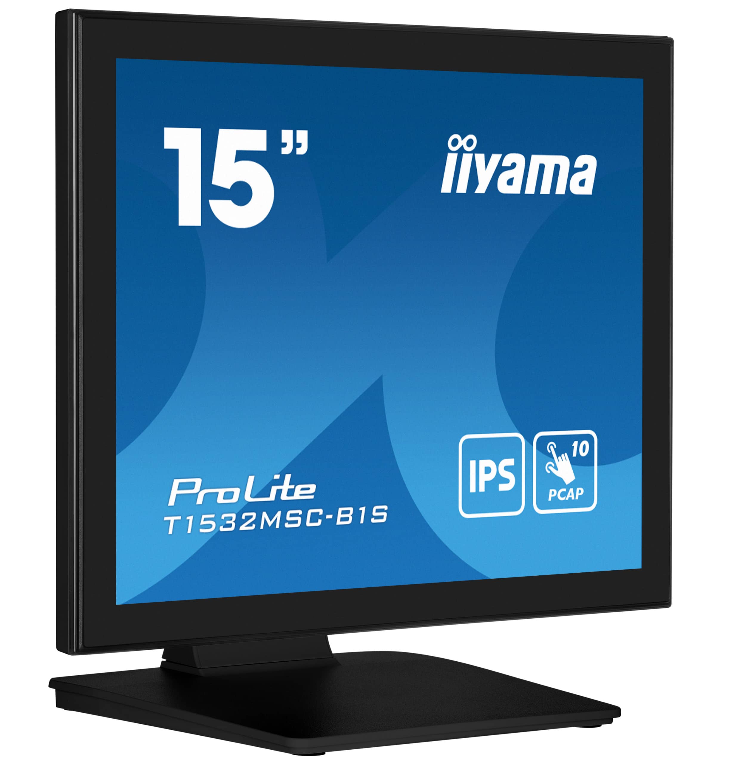 iiyama ProLite T1532MSC-B1S computer monitor 38,1 cm (15") 1024 x 768 Pixels XGA LCD Touchscreen Zwart - Afbeelding 2