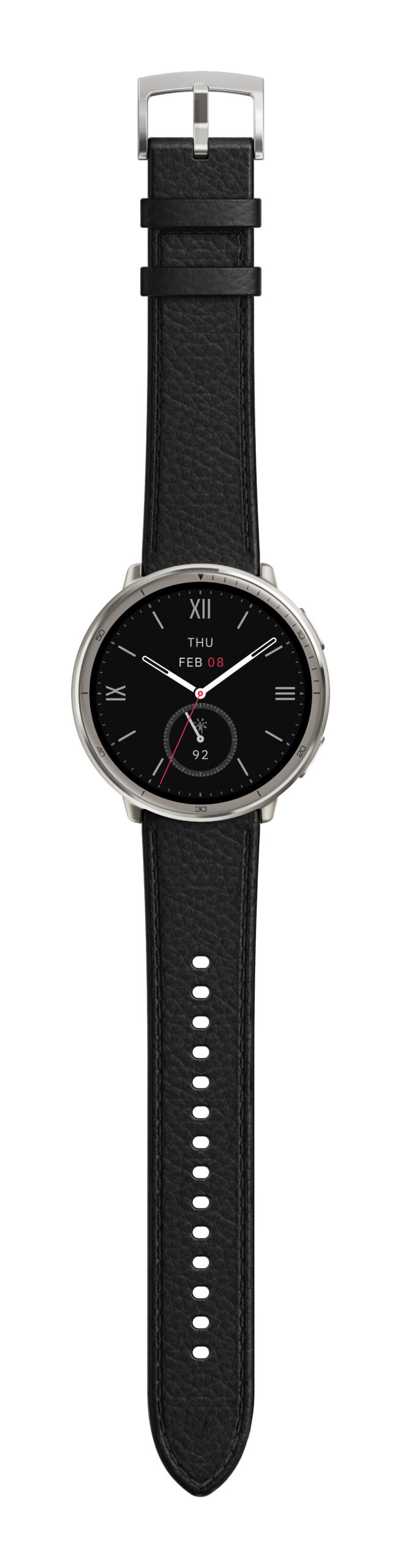 Amazfit W2433EU1N smartwatch & sportwatch 3,35 cm (1.32") AMOLED Digitaal 466 x 466 Pixels Touchscreen Zilver - Afbeelding 4