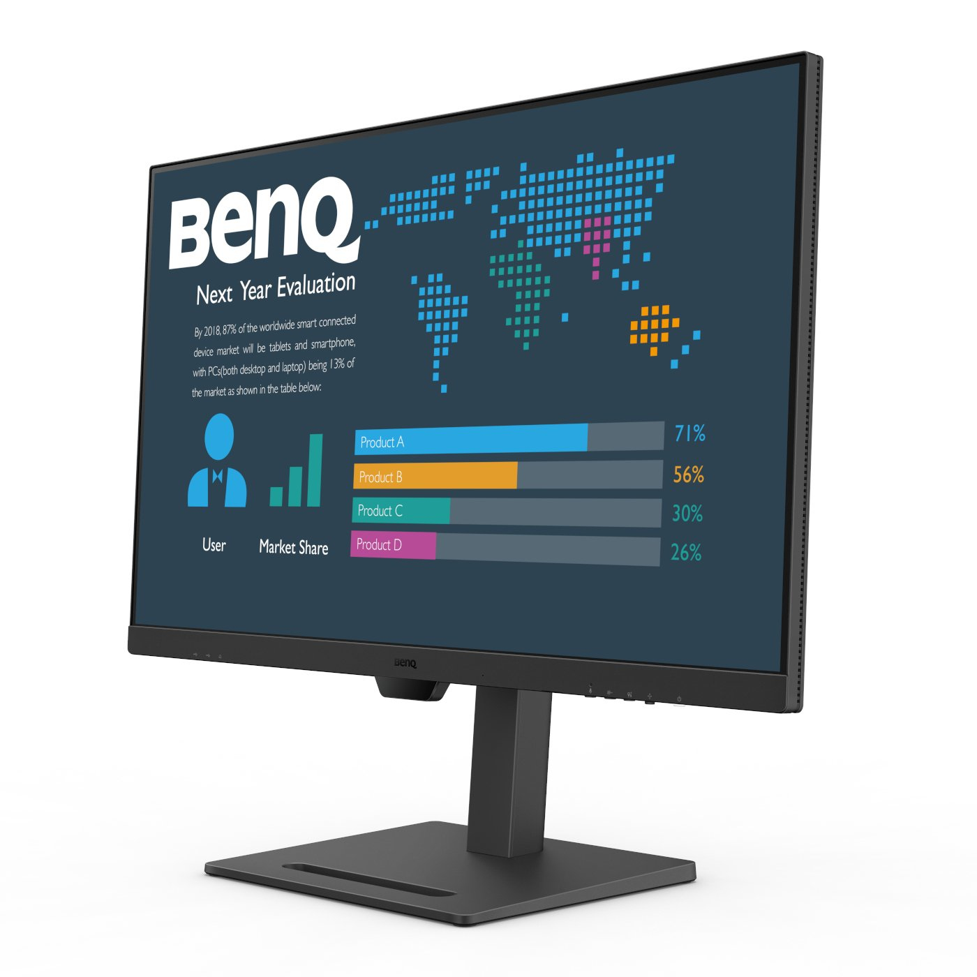 BenQ BL3290QT computer monitor 80 cm (31.5") 2560 x 1440 Pixels Quad HD LED Zwart - Afbeelding 4
