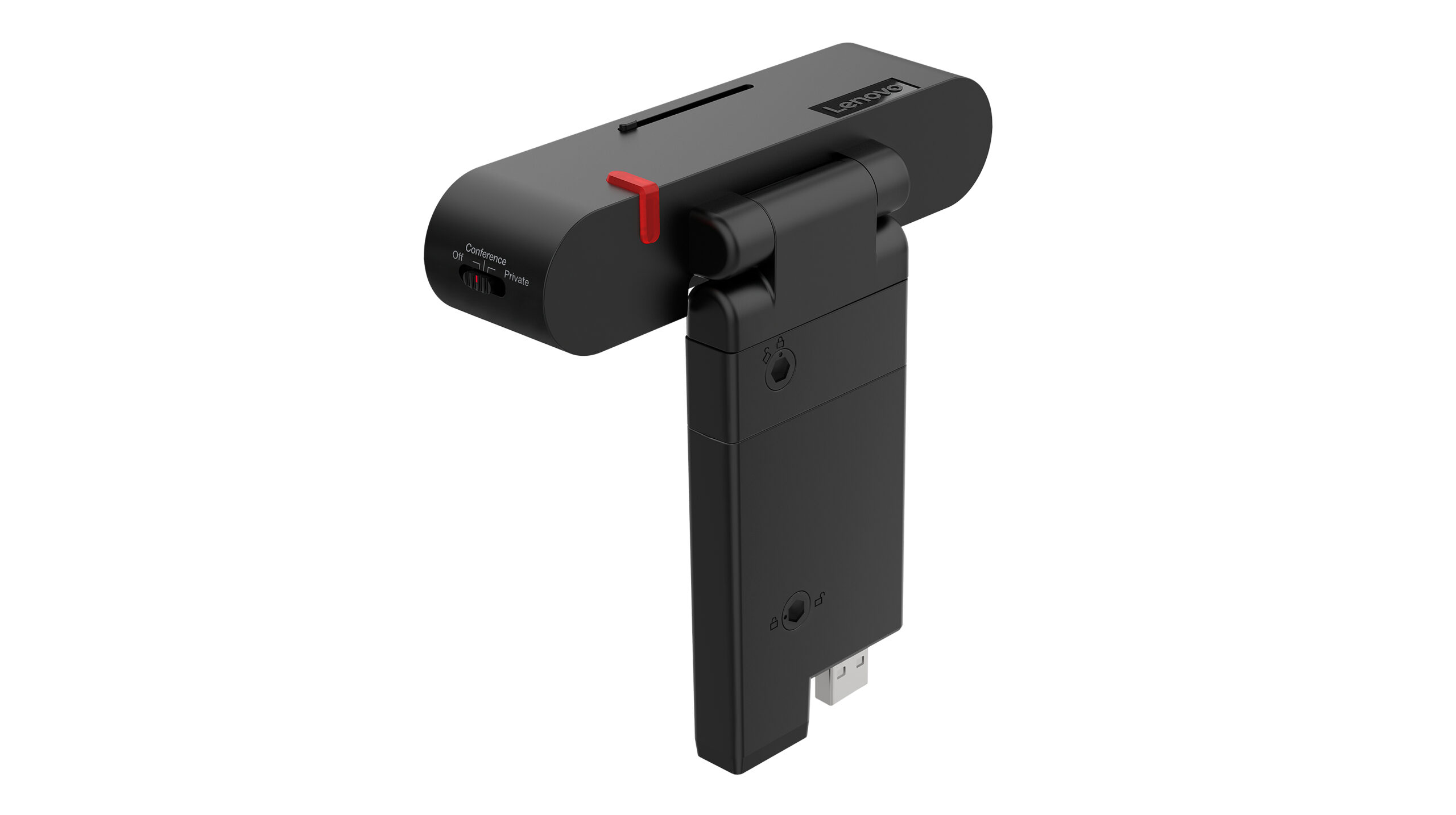 Lenovo ThinkVision MC60 (S) webcam 1920 x 1080 Pixels USB 2.0 Zwart - Afbeelding 6