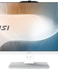 MSI Modern AM242TP 1M-1228EU All-in-One PC/workstation Intel Core 5 120U 60,5 cm (23.8") 1920 x 1080 Pixels Touchscreen Alles-in-één-pc 8 GB DDR5-SDRAM 512 GB SSD Windows 11 Pro Wi-Fi 6E (802.11ax) Wit