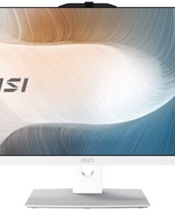MSI Modern AM242TP 1M-1229EU All-in-One PC/workstation Intel Core 3 100U 60,5 cm (23.8") 1920 x 1080 Pixels Touchscreen Alles-in-één-pc 8 GB DDR5-SDRAM 256 GB SSD Windows 11 Pro Wi-Fi 6E (802.11ax) Wit