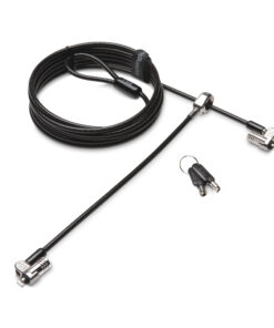 Kensington MicroSaver 2.0 Twin-laptopslot met sleutel
