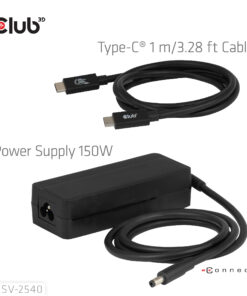 CLUB3D Club 3D 14-in-1 USB-C Quad Display Dockingstation – 4 Schermen & 100W Snelladen - Afbeelding 6