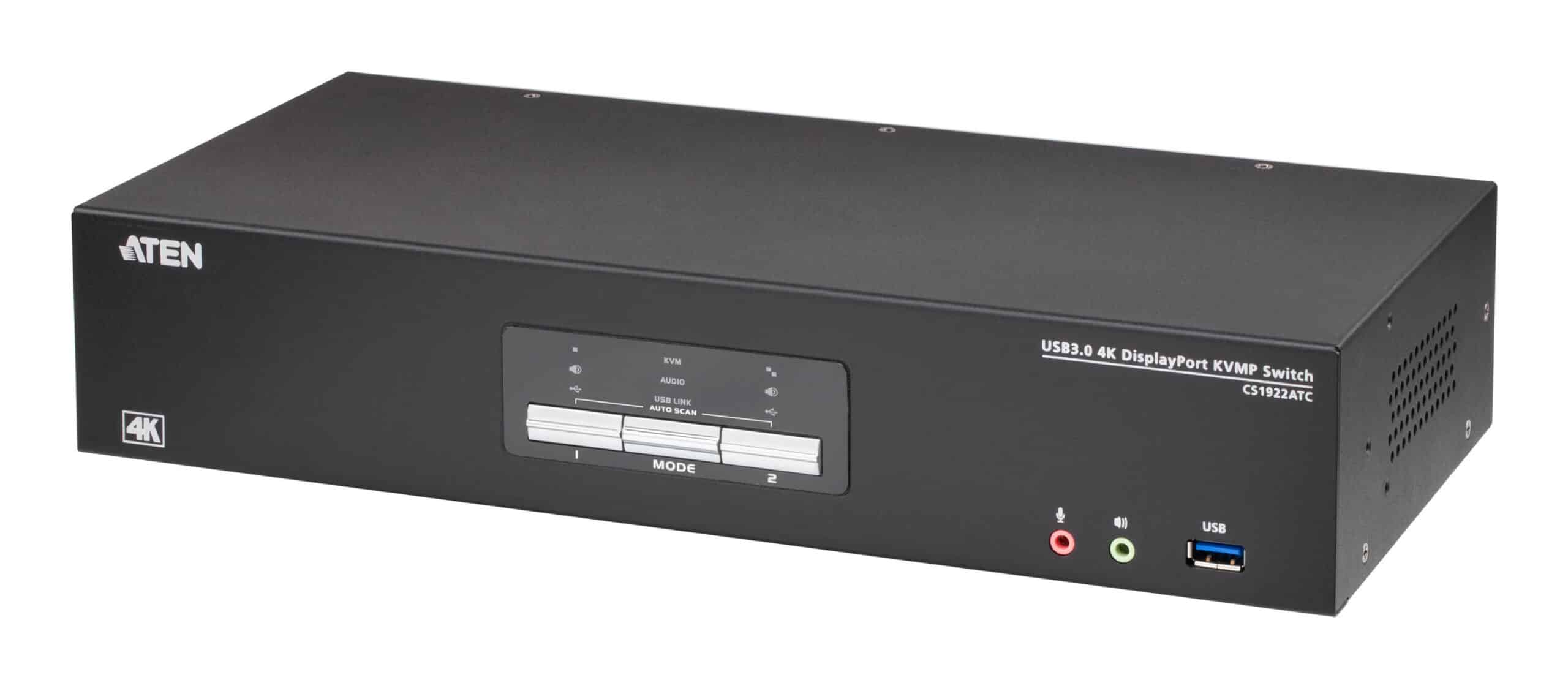 ATEN CS1922ATC KVM-switch Zwart
