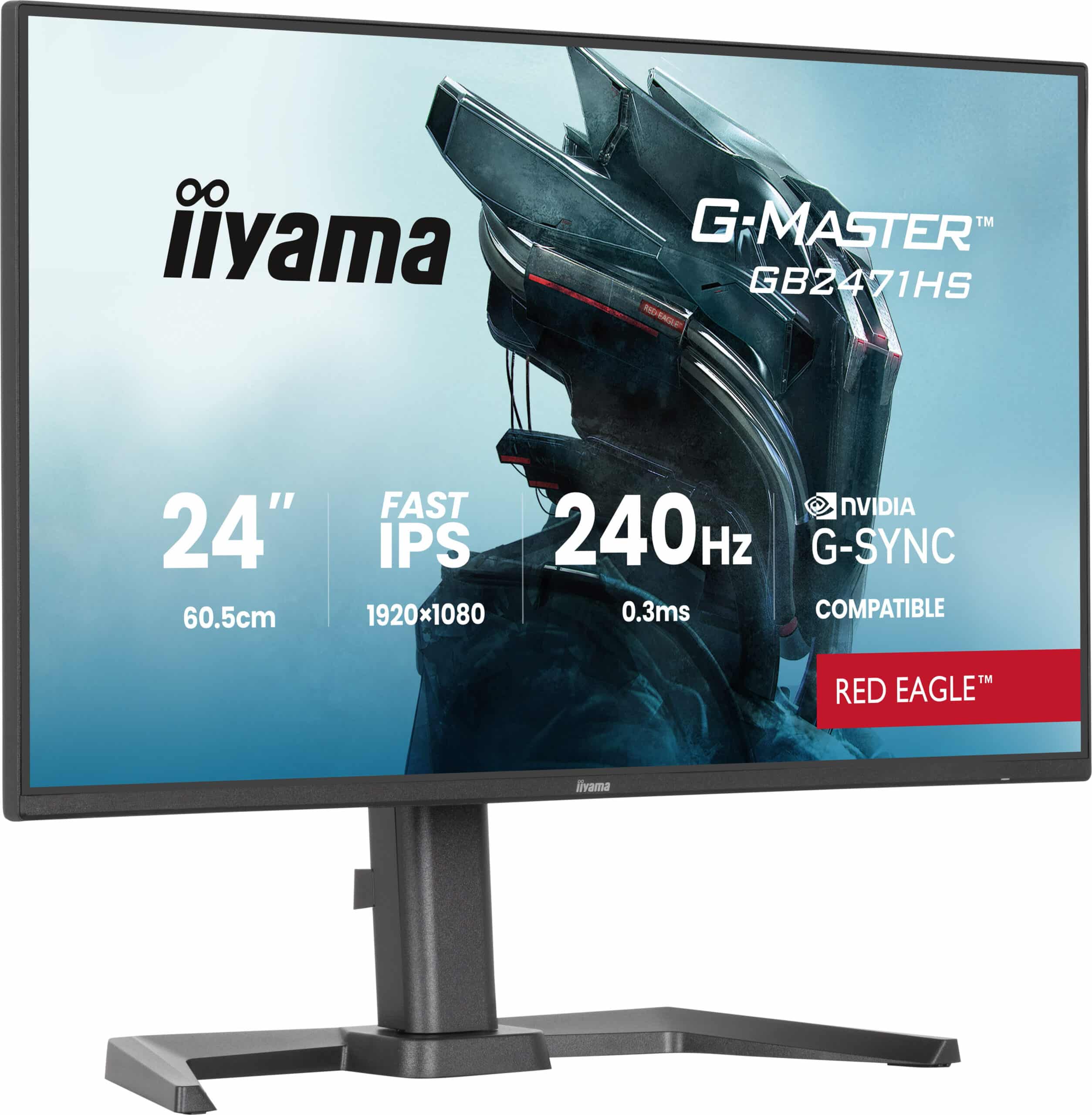 iiyama G-MASTER GB2471HS-B1 computer monitor 60,5 cm (23.8") 1920 x 1080 Pixels Full HD Zwart - Afbeelding 4