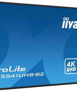 iiyama LH5541UHS-B2 beeldkrant Kiosk-ontwerp 138,7 cm (54.6") LCD 500 cd/m² 4K Ultra HD Zwart Type processor 24/7 - Afbeelding 6