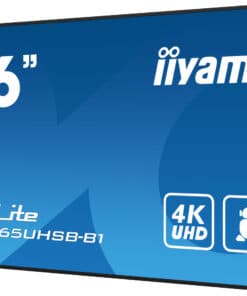 iiyama LH8665UHSB-B1 beeldkrant Kiosk-ontwerp 2,18 m (86") LED Wifi 800 cd/m² 4K Ultra HD Zwart Type processor Android 11 24/7 - Afbeelding 7