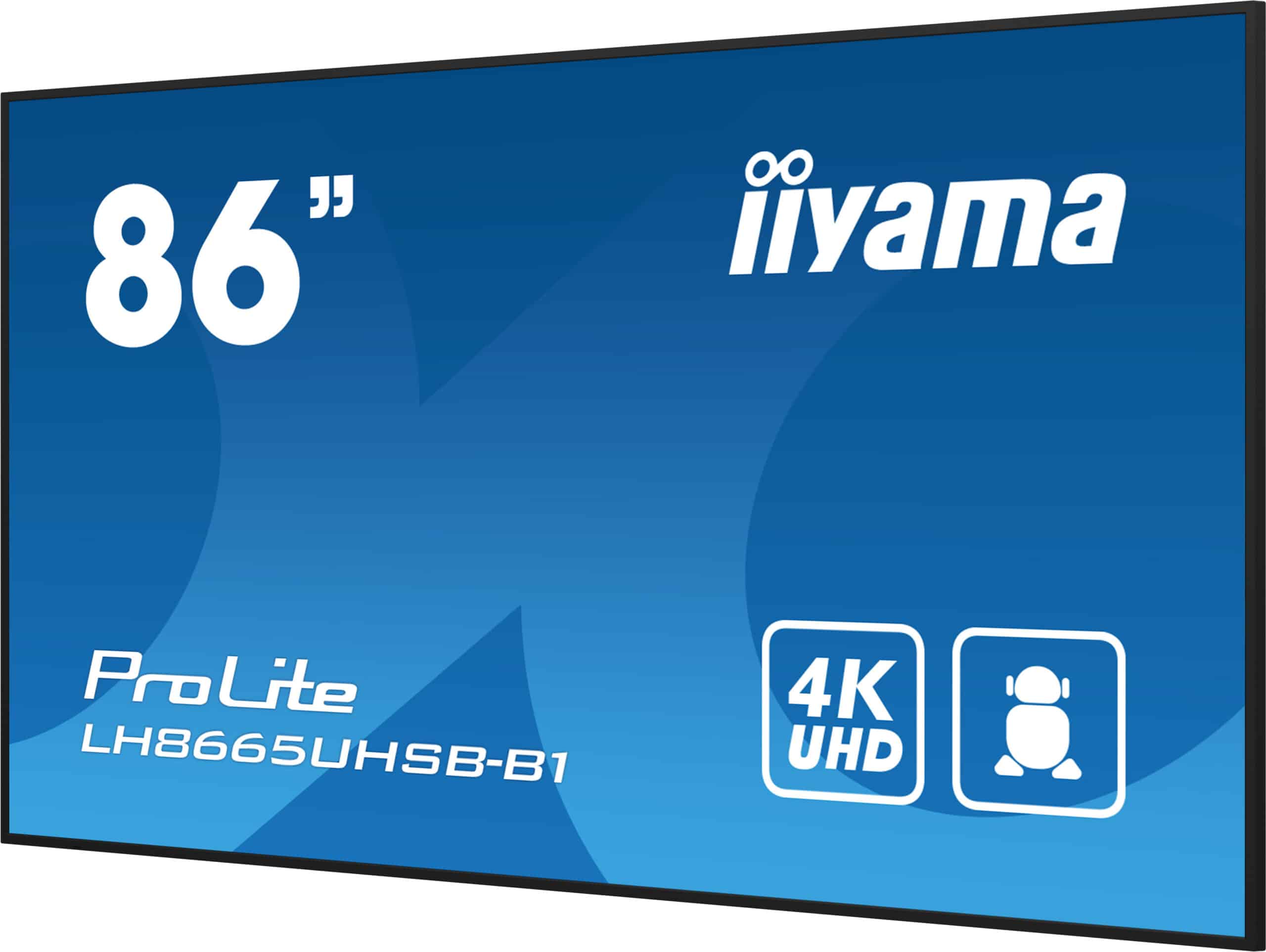 iiyama LH8665UHSB-B1 beeldkrant Kiosk-ontwerp 2,18 m (86") LED Wifi 800 cd/m² 4K Ultra HD Zwart Type processor Android 11 24/7 - Afbeelding 7