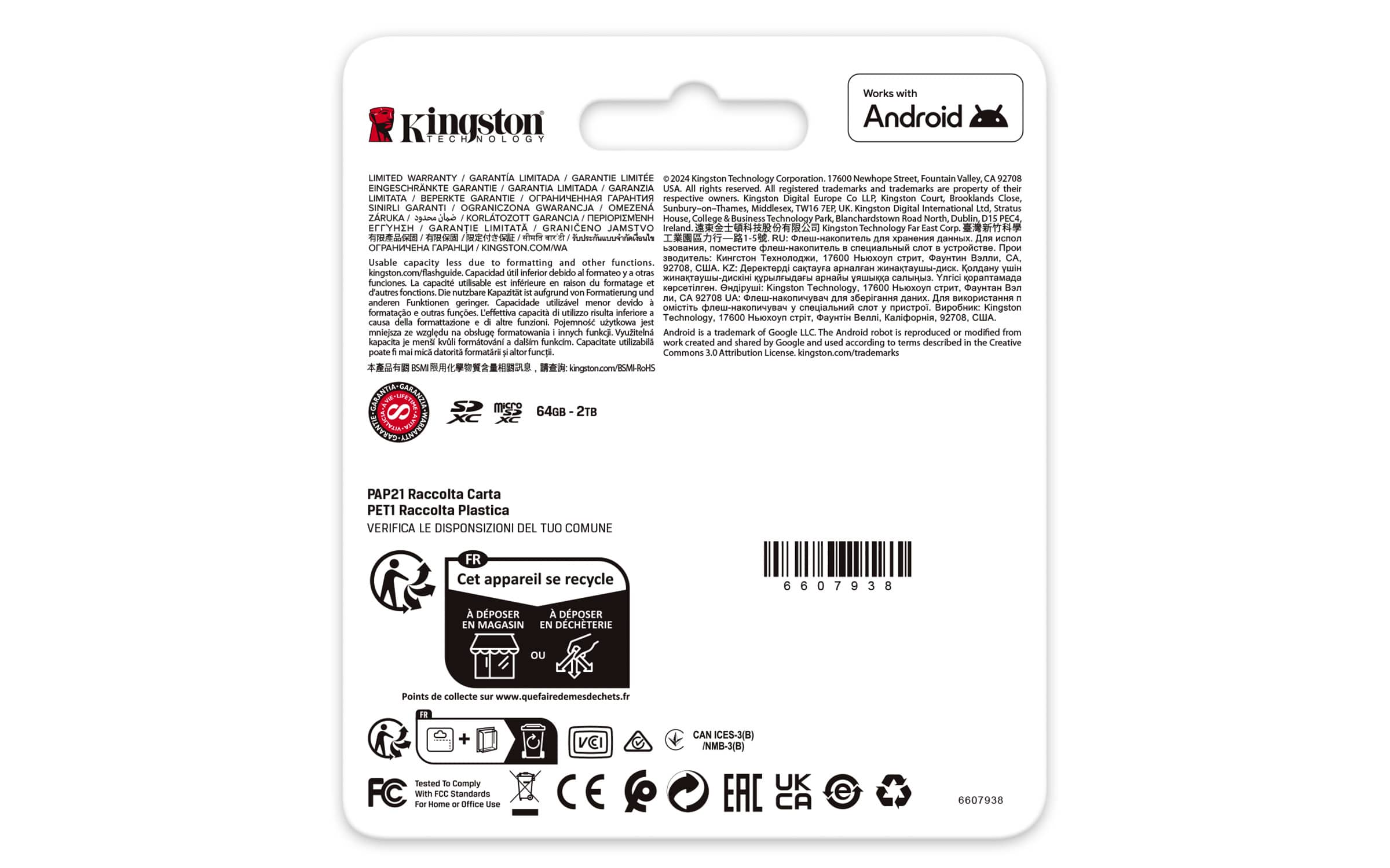 Kingston Technology Canvas Go! Plus 128GB SDXC Canvas Go Plus Gen4 200MB/s C10 UHS-I U3 V30 - Afbeelding 4