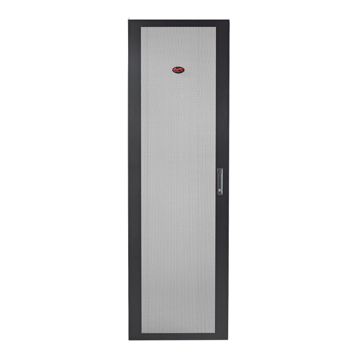 APC NetShelter SV 42U 800 mm brede geperforeerde platte deur zwart