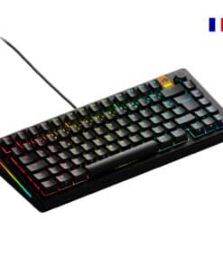 Glorious Gaming GMMK 3 HE 75% Prebuilt toetsenbord Gamen USB AZERTY Frans Zwart
