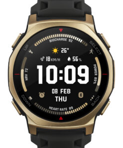 Amazfit T-rex 3 Pro 3,35 cm (1.32") AMOLED 44 mm Digitaal 466 x 466 Pixels Touchscreen Goud Wifi GPS
