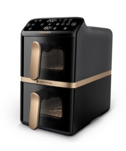 Philips 4000 series Gestapelde Airfryer met twee manden uit de 4000-serie